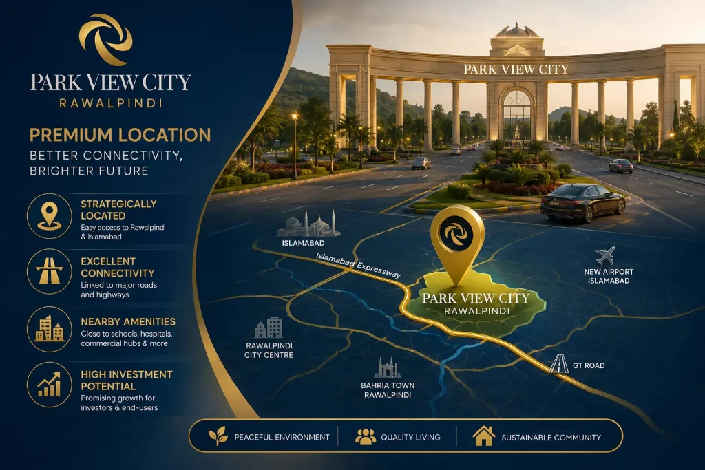 Park View City Rawalpindi Access from Rawalpindi Ring Road